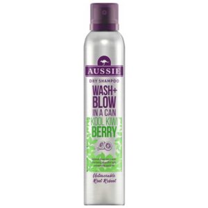 Aussie Wash + Blow Kool Kiwi Berry Dry Shampoo 180 ml