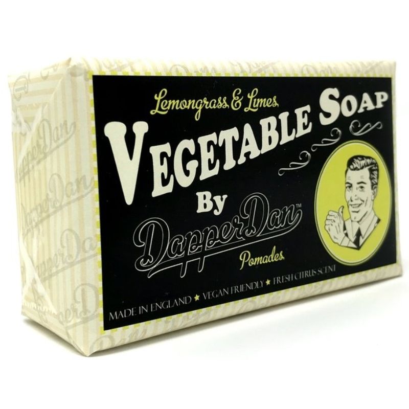 Dapper Dan Lemongrass & Limes Vegatable Soap 190 gr.