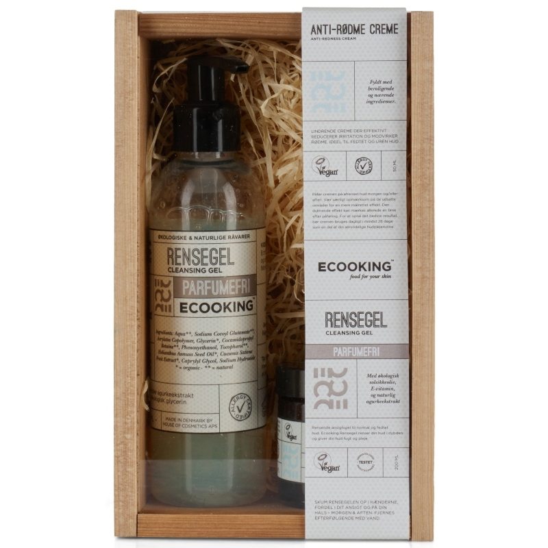 Ecooking Anti-R�dme Creme + Rensegel Christmas Box (Limited Edition)