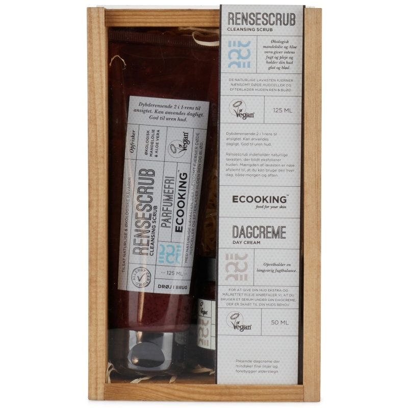 Ecooking Rensescrub + Dagcreme Christmas Box (Limited Edition)