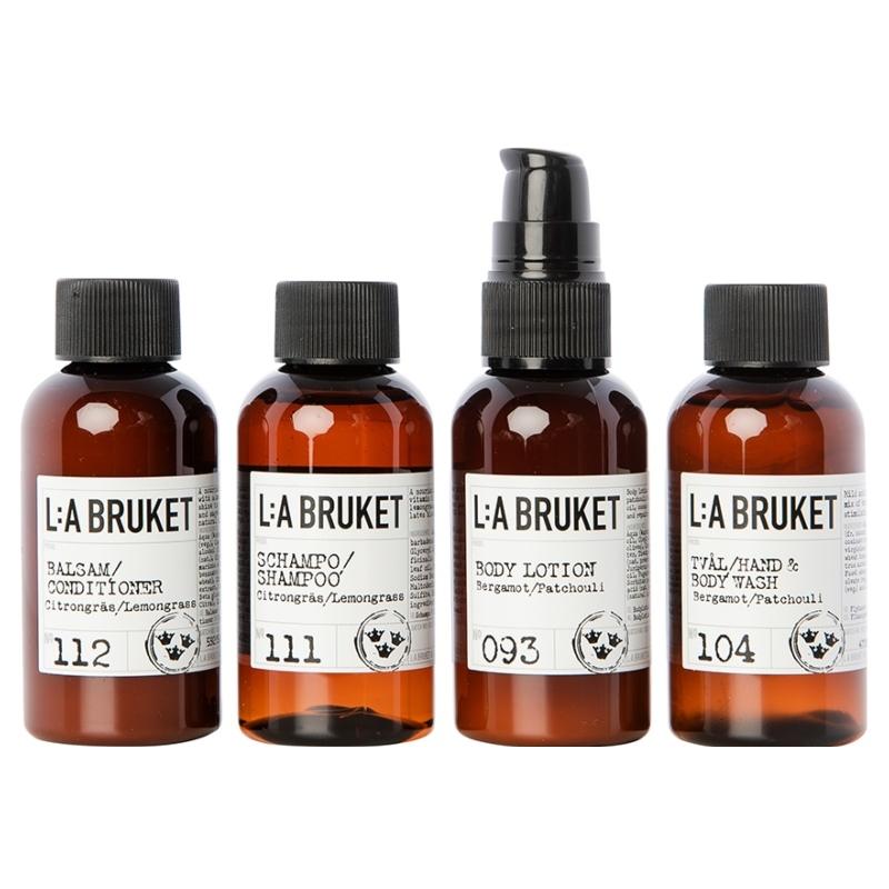 L:A Bruket 165 Travel Kit Hair & Body