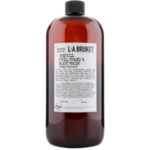L:A Bruket 222 Hand & Body Wash Gran/Spruce Refill 1000 ml