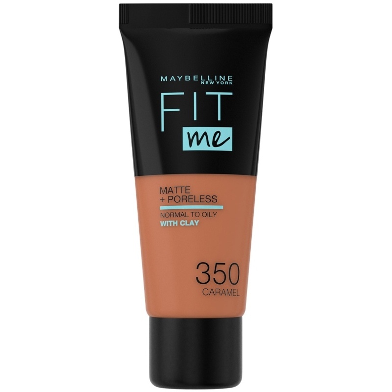Maybelline Fit Me Matte + Poreless Foundation Normal To Oily 30 ml - 350 Caramel