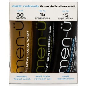 men-u Matt Refresh & Moisturise Set (U)
