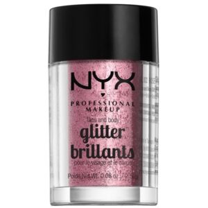 NYX Prof. Makeup Face & Body Glitter Brillants 2,5 gr. - Rose
