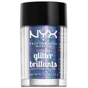 NYX Prof. Makeup Face & Body Glitter Brillants 2,5 gr. - Violet