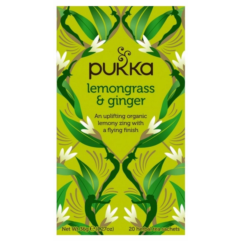 Pukka Lemongrass & Ginger Te - �kologisk