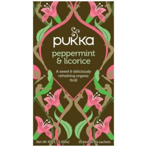 Pukka Peppermint & Licorice Te - �kologisk 30 gr.